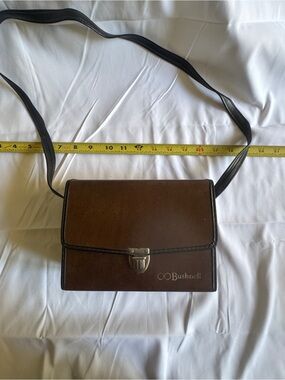 Vintage Bushnell binoculars leather carrying case and box for 12-7392 Banner